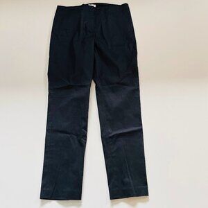 NWT J. Jill TALL LONG Pant Trouser Black Classic Minimalist Career Straight 6